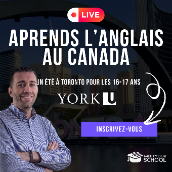 Apprends l’anglais au Canada : Un été à Toronto pour les 16-17 ans